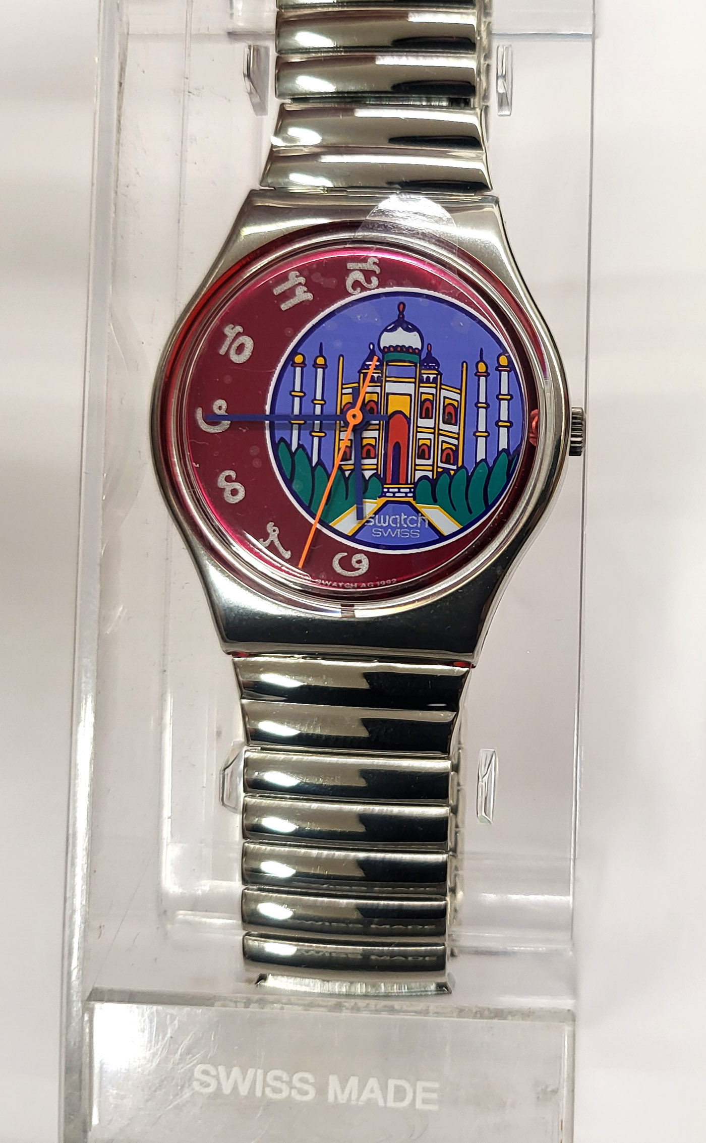 Swatch Standards 1993 - GX125M - Dehli - con cinturino elasticizzato - Nuovo
