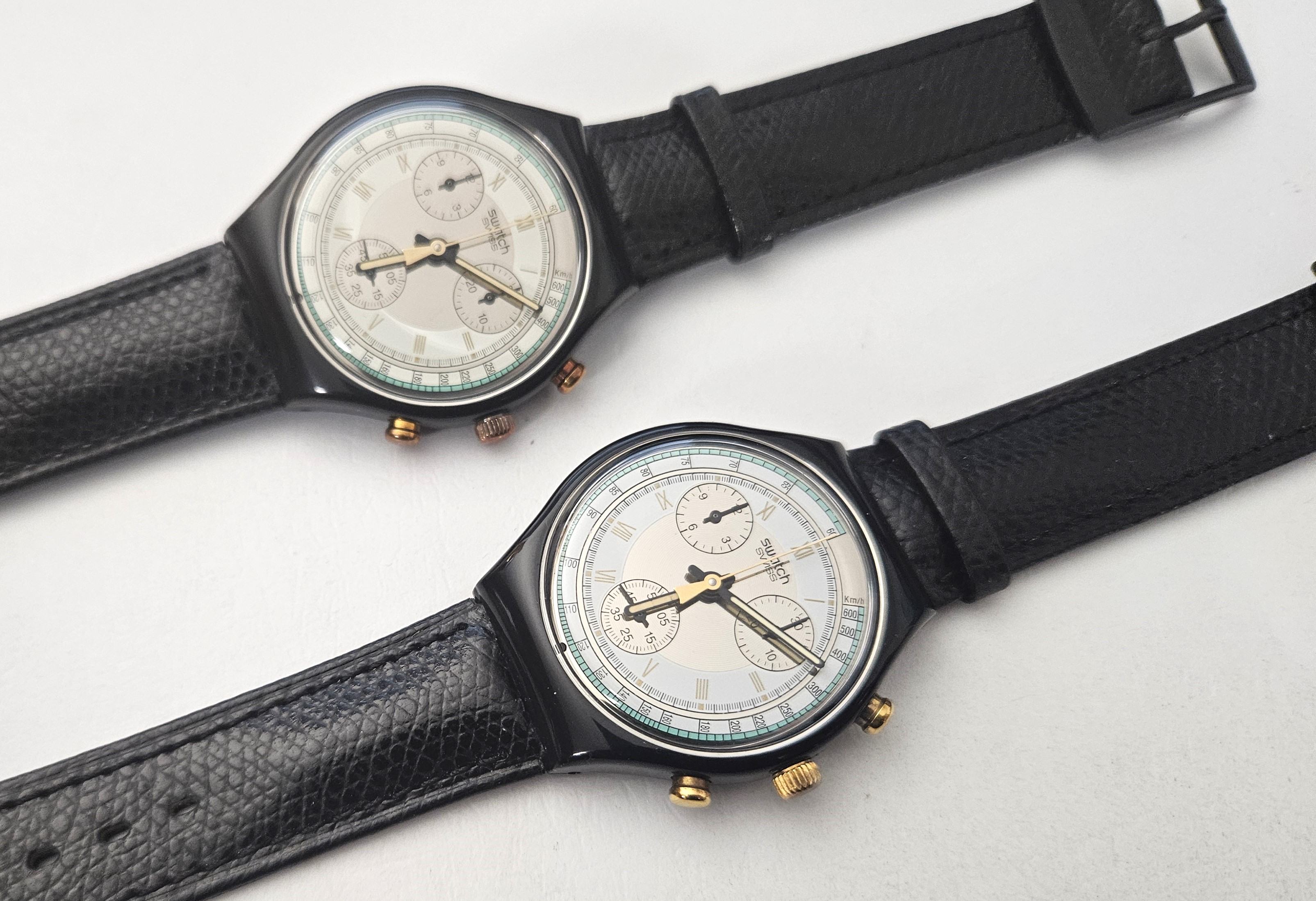 Swatch Chrono 1992 - SCB109 + V1 - Colossal + variante con quadrante differente